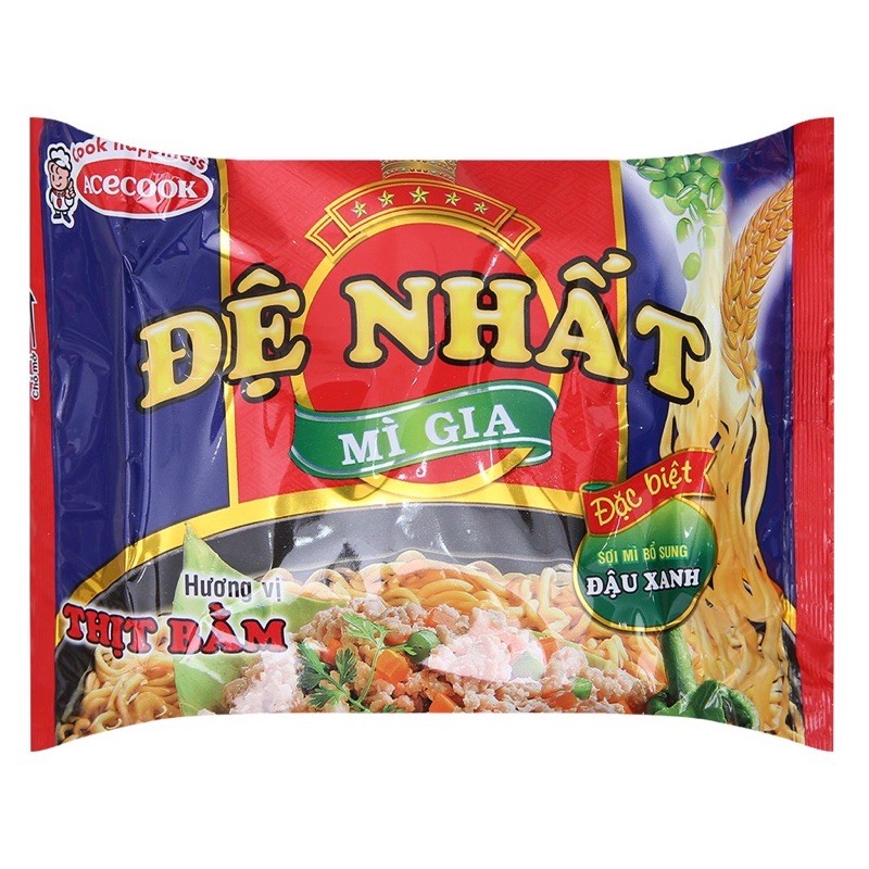 Mì Đệ Nhất Thịt Bằm (gói lẻ) gói 83g