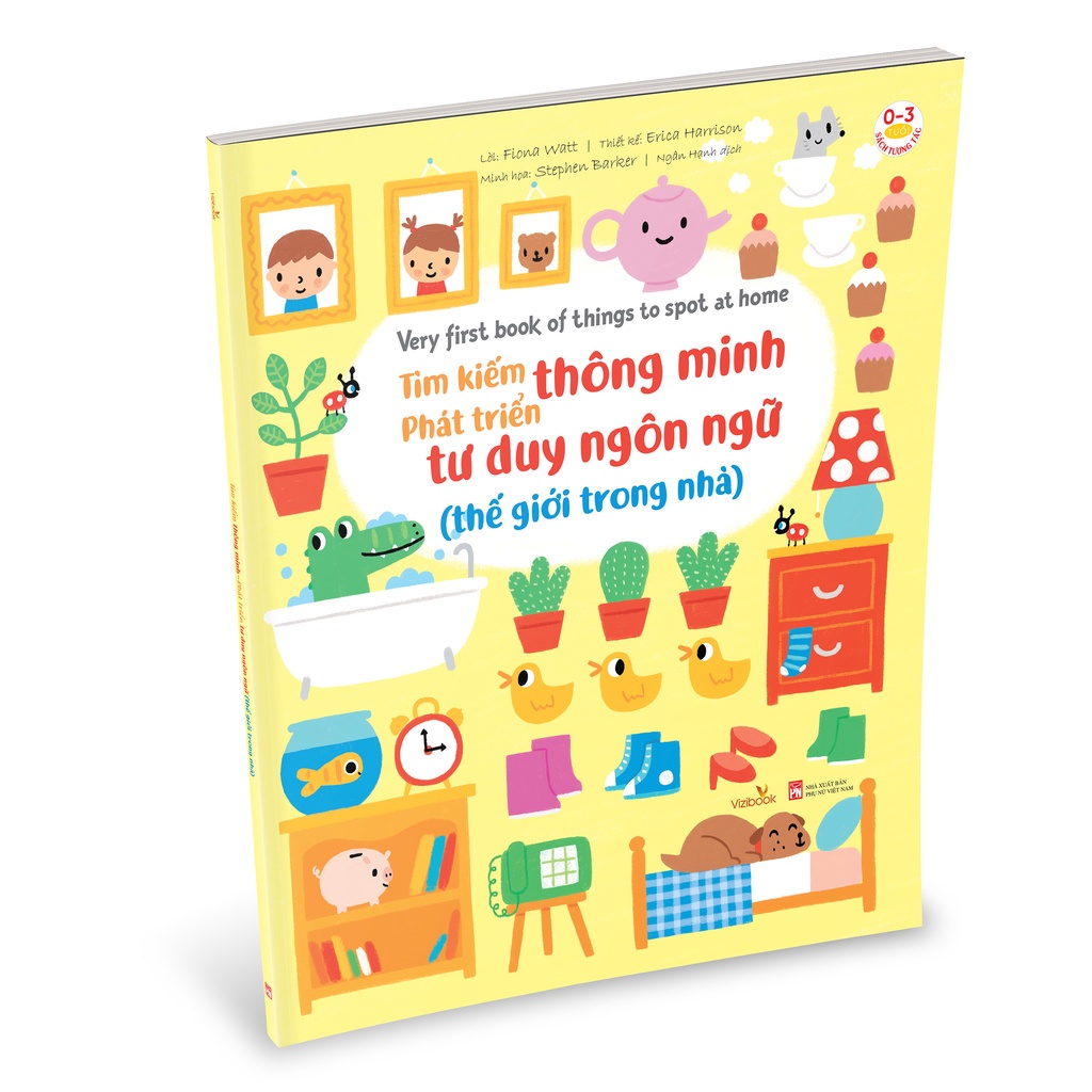 Sách - Tìm kiếm thông minh - Phát triển tư duy ngôn ngữ - Fiona Watt