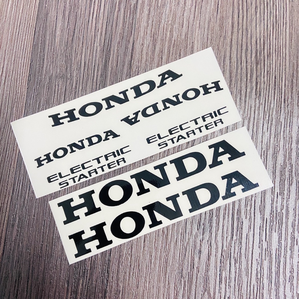 BỘ TEM CHỮ HONDA NHIỀU KÍCH THƯỚC SIÊU ĐẸP