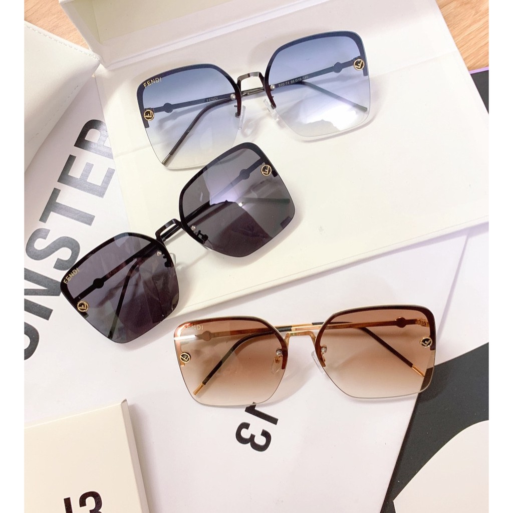Kính mắt nữ chống tia uv thời trang dáng vuông cao cấp sang chảnh trẻ trung -FD 045