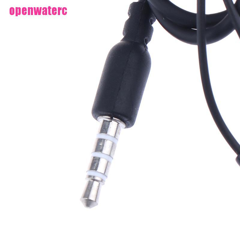 Tai Nghe Nhét Tai Jack 3.5mm Có Micro Thiết Kế Thời Trang Cho Điện Thoại / Laptop