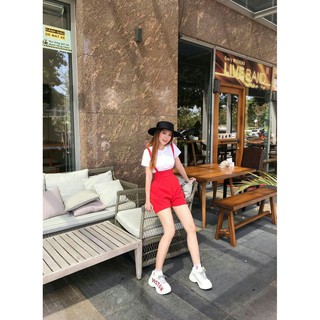 Set yếm áo thun và yếm kaki
