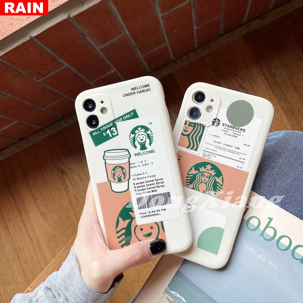 Ốp điện thoại logo Starbucks thích hợp cho HUAWEI Y7A Y6P 2020 Y6 PRO 2019 NOVA 5T NOVA7I 3I Y9S Y9 PIRME 2019 P30 LITE