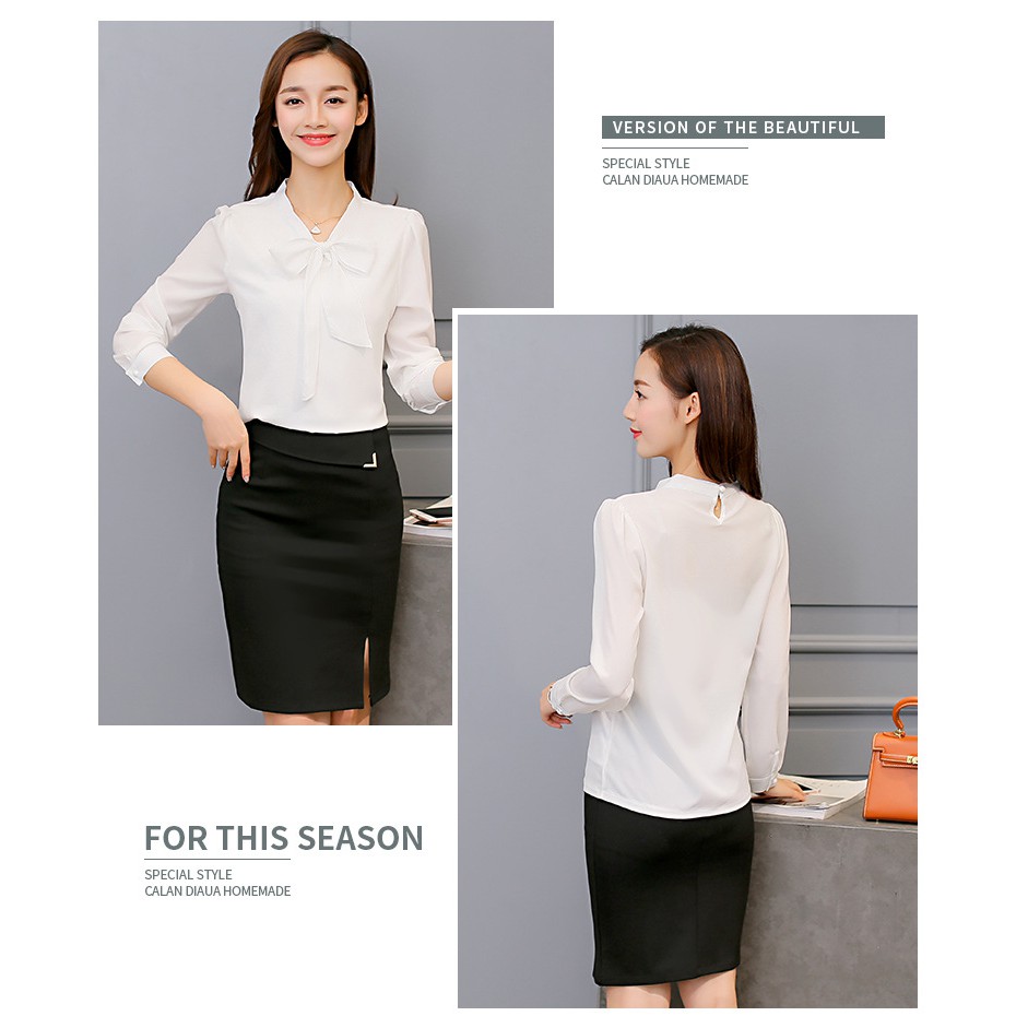 Áo sơ mi công sở nữ thiết kế trẻ trung chất liệu mát mẻ