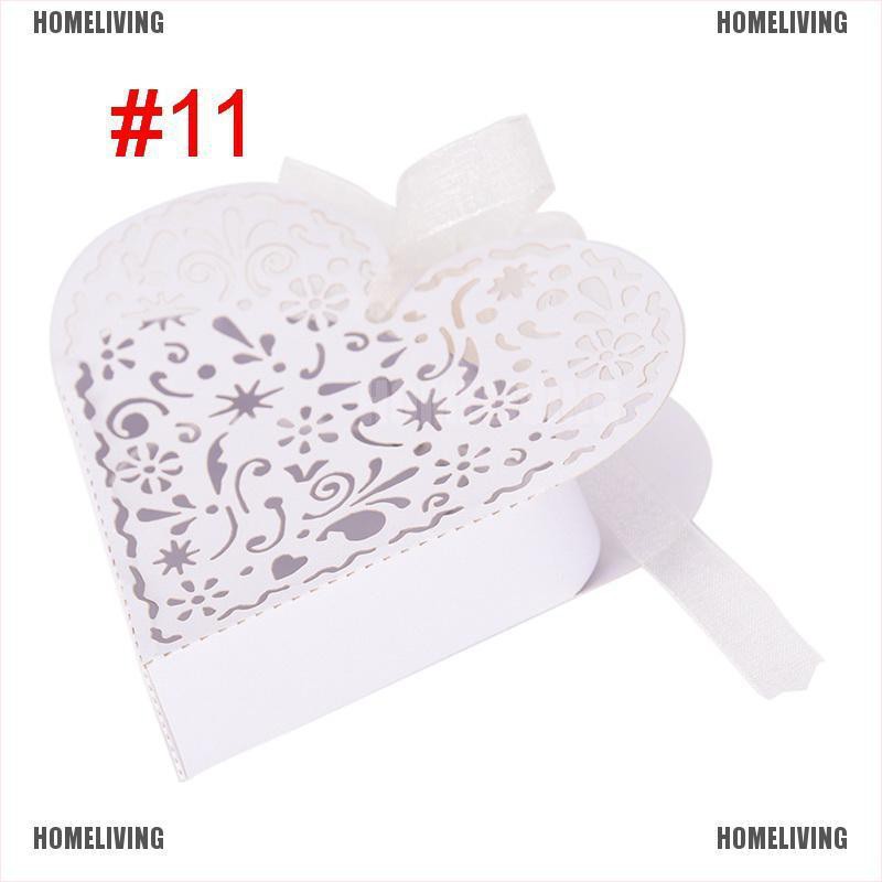 Set 50 Hộp Đựng Kẹo Cưới Hình Bươm Bướm