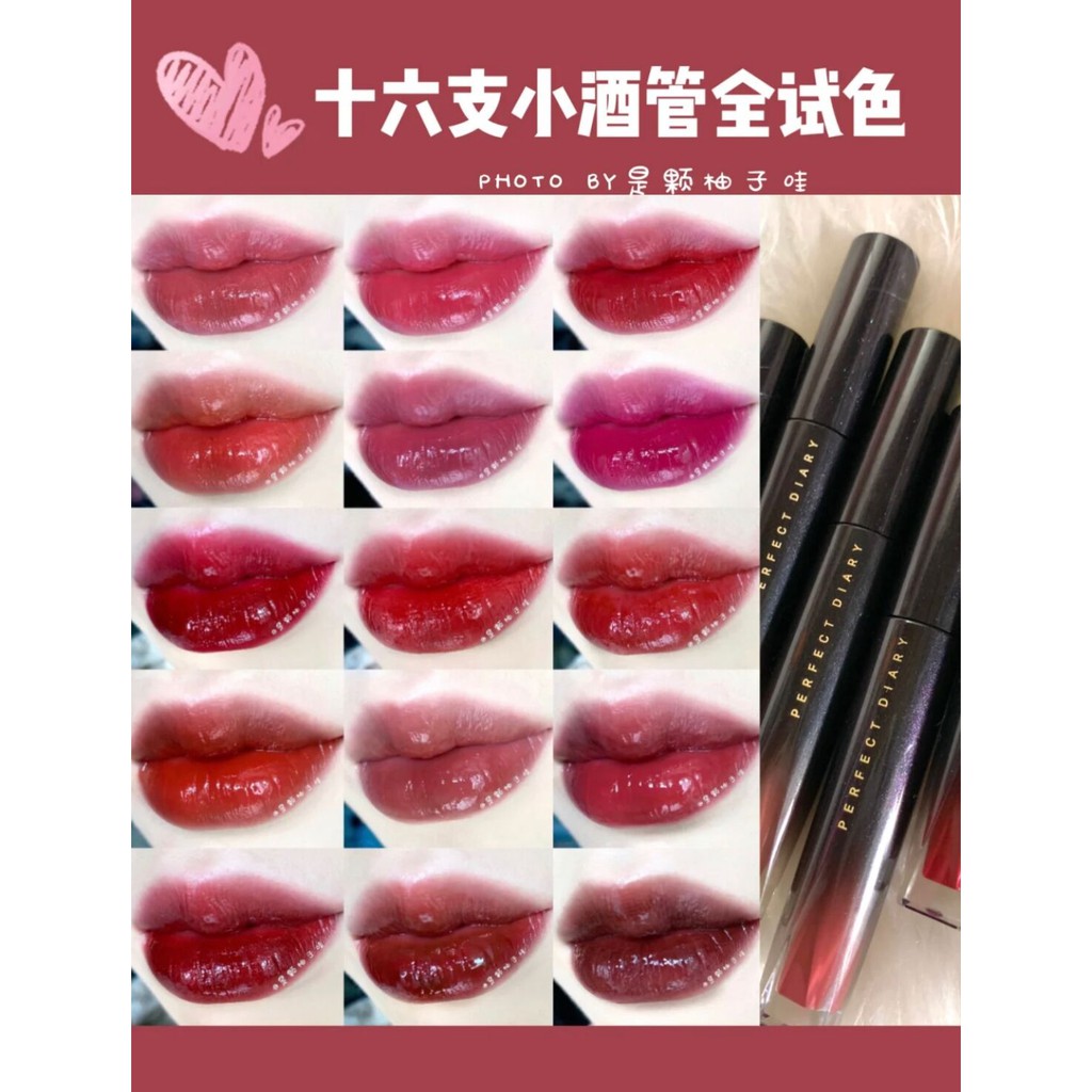 [sẵn-đủ màu]_Son nhũ Perfect Diary dạng lỏng dưỡng ẩm lâu trôi chính hãng nội địa Trung | BigBuy360 - bigbuy360.vn