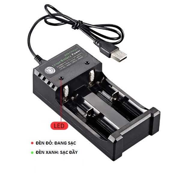 Sạc Pin 18650 Cao Cấp