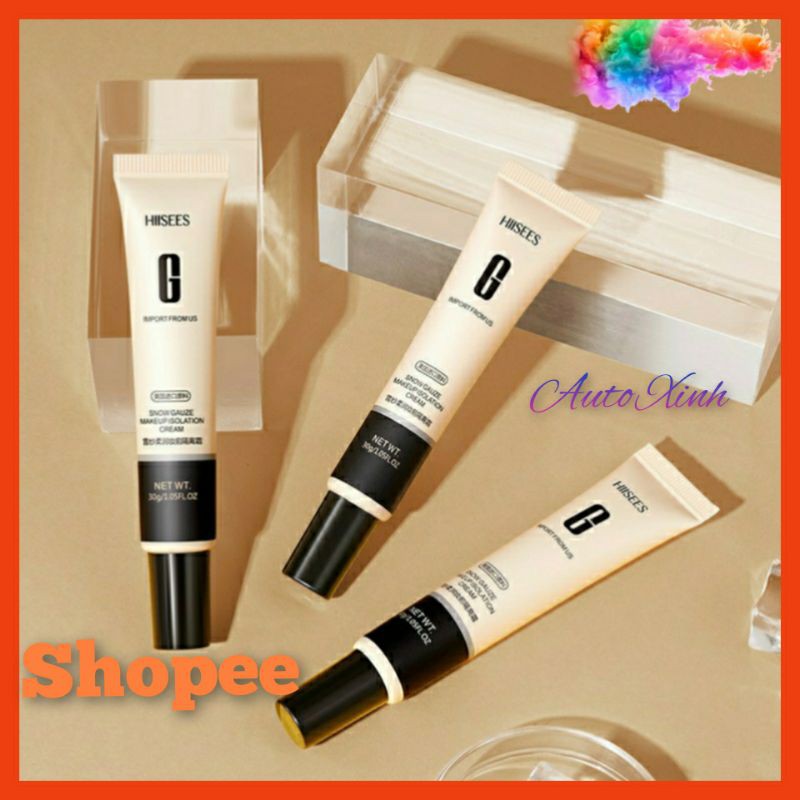 Kem Lót, Kem Nền, Che Khuyết Điểm Làm, Mướt Da, Chống Nắng Hiisees