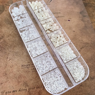 Ngọc Nửa Mix Size Đính Móng Nail