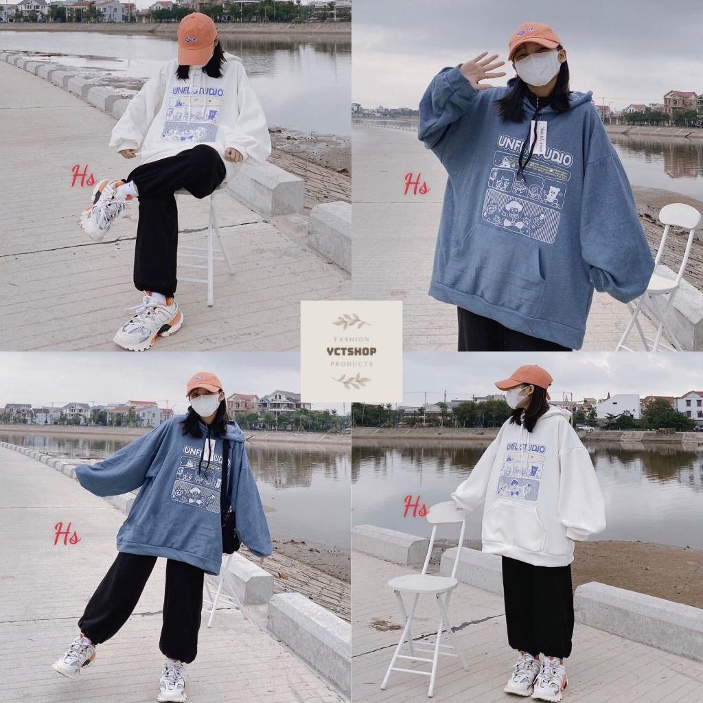 Áo nỉ hoodie in hình UNFL STUDIO 000835