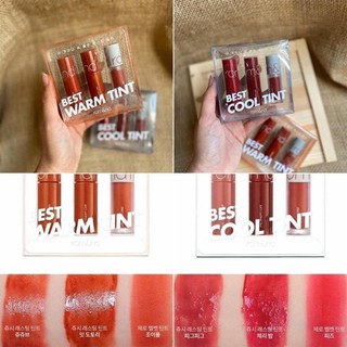 Set 3 Cây Son Mini Romand Best Tint Edition