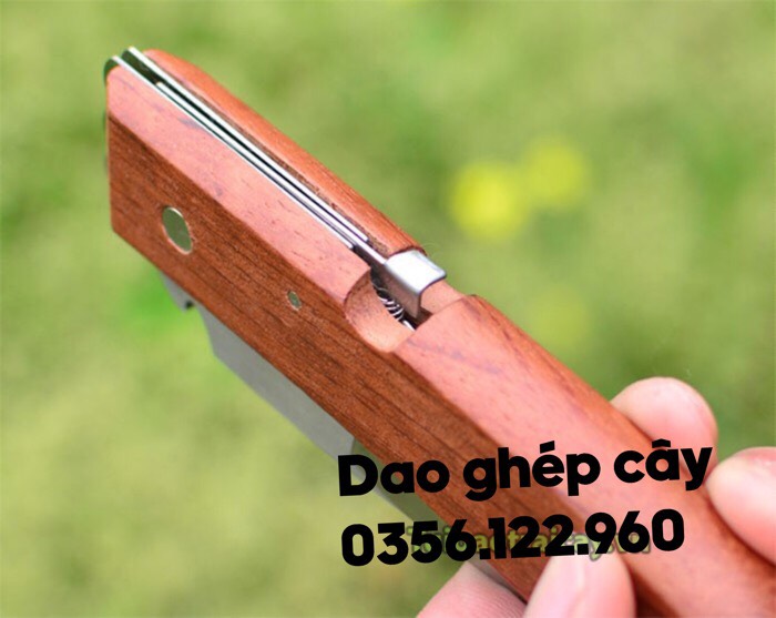 Dụng cụ chiết ghép cành cán gỗ- Dụng cụ Ghép Cây Chuyên Dụng - Chuyên dùng cho nhà vườn