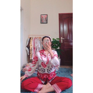 Bộ latin tay dài quần dài