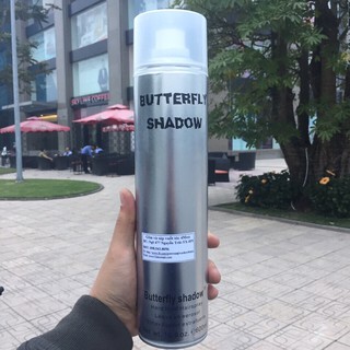 Gôm xịt tóc Butterfly Shadow 600ML