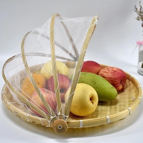 Mẹt tre lồng bàn, lồng bàn đậy đồ ăn tránh ruồi muỗi, bụi bặm, lồng bàn tiện, bảo quản đồ ăn, home decor, eco- friendly