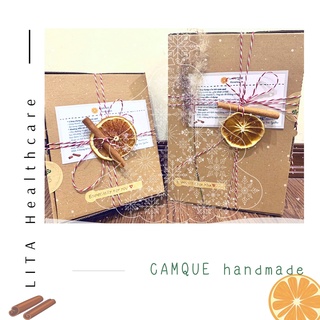 Hộp trà cam quế handmade gồm cam Vinh loại 1 sấy, quế thanh và đường giúp tăng cường đề kháng, detox cơ thể