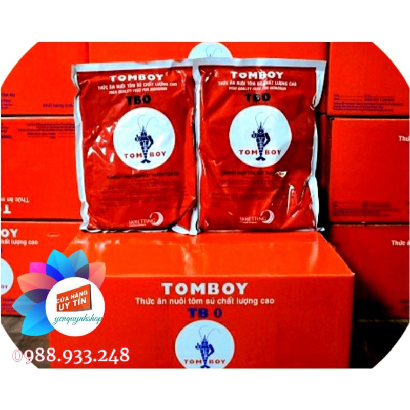 Cám Tomboy TB0 cho Tép, tôm, Cá nhỏ|Túi 0.3Kg