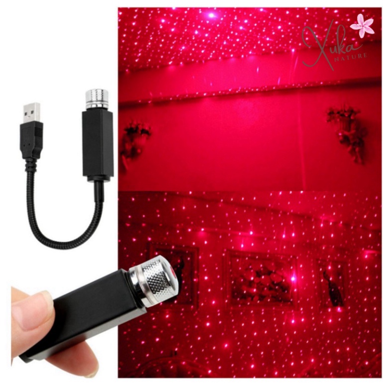 Đèn led chấm bi trang trí phòng ngủ , ô tô QV459 - Xuka Store