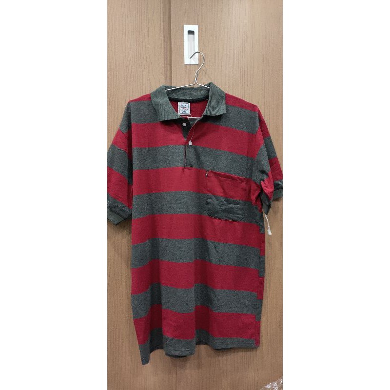 Áo thun sọc nam có cổ