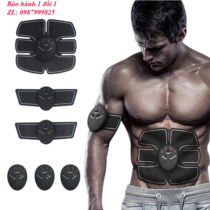 Máy tập cơ bụng 6 múi. Chức năng Massage đốt cháy mở vùng bụng, hai cánh tay là dụng cụ gym tại nhà tuyệt vời