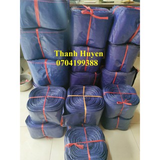 10M Ống bơm nước vải bạt phi 76 [SIÊU RẺ, SIÊU BỀN]