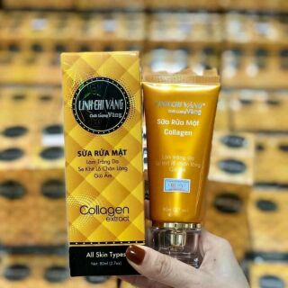 Sữa rửa mặt Linh Chi Vàng Collagen