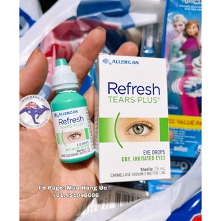 nhỏ mắt Refresh Tears Plus 15mL