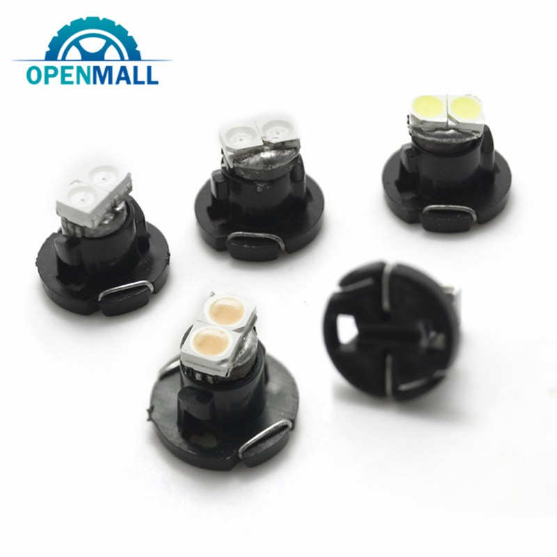 Bộ 10 đèn led ô tô t4 2smd bảng bảng đồng hồ hồ xe hơi