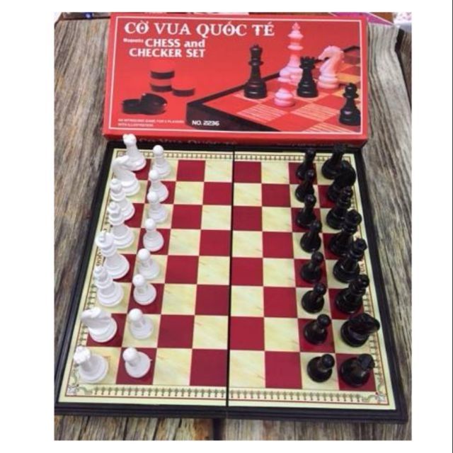 BỘ CỜ VUA GẮN NAM CHÂM 35×35CM