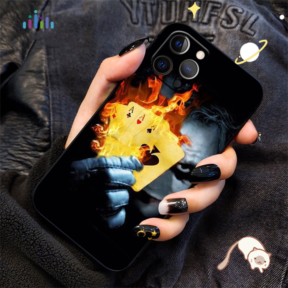Ốp điện thoại silicon mềm mã SU94 in hình Joker cho iPhone 7 8 7+ 8+ 6+ 6S+ XR XS Max 5 5s
