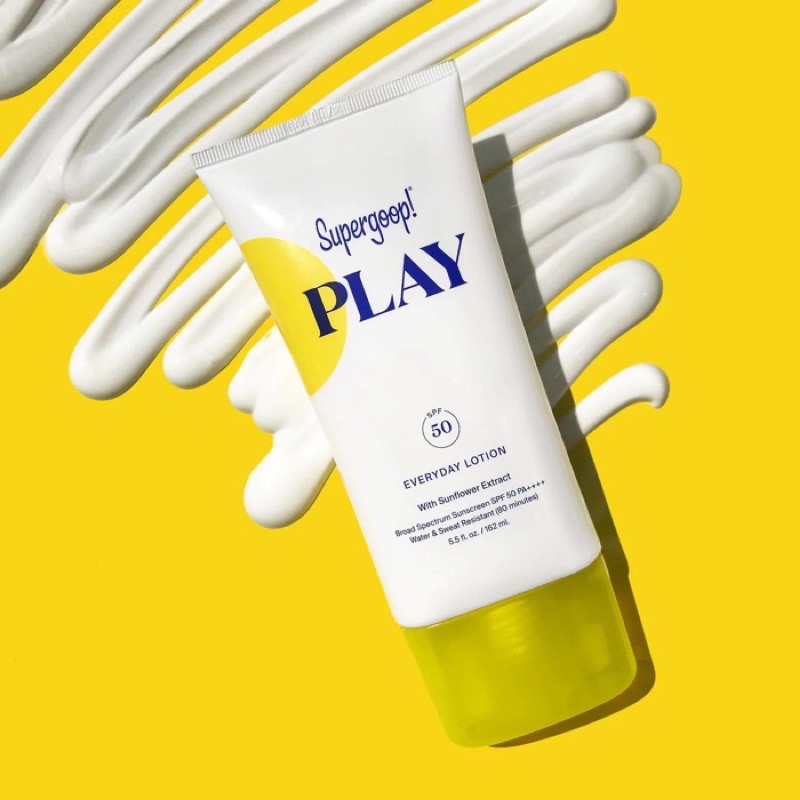 Kem chống nắng Supergoop PLAY Everyday Lotion SPF 50 with Sunflower Extract