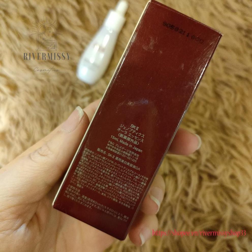 SK-II Genoptics Aura Essence 15ml – Serum dưỡng trắng, nuôi dưỡng làn da