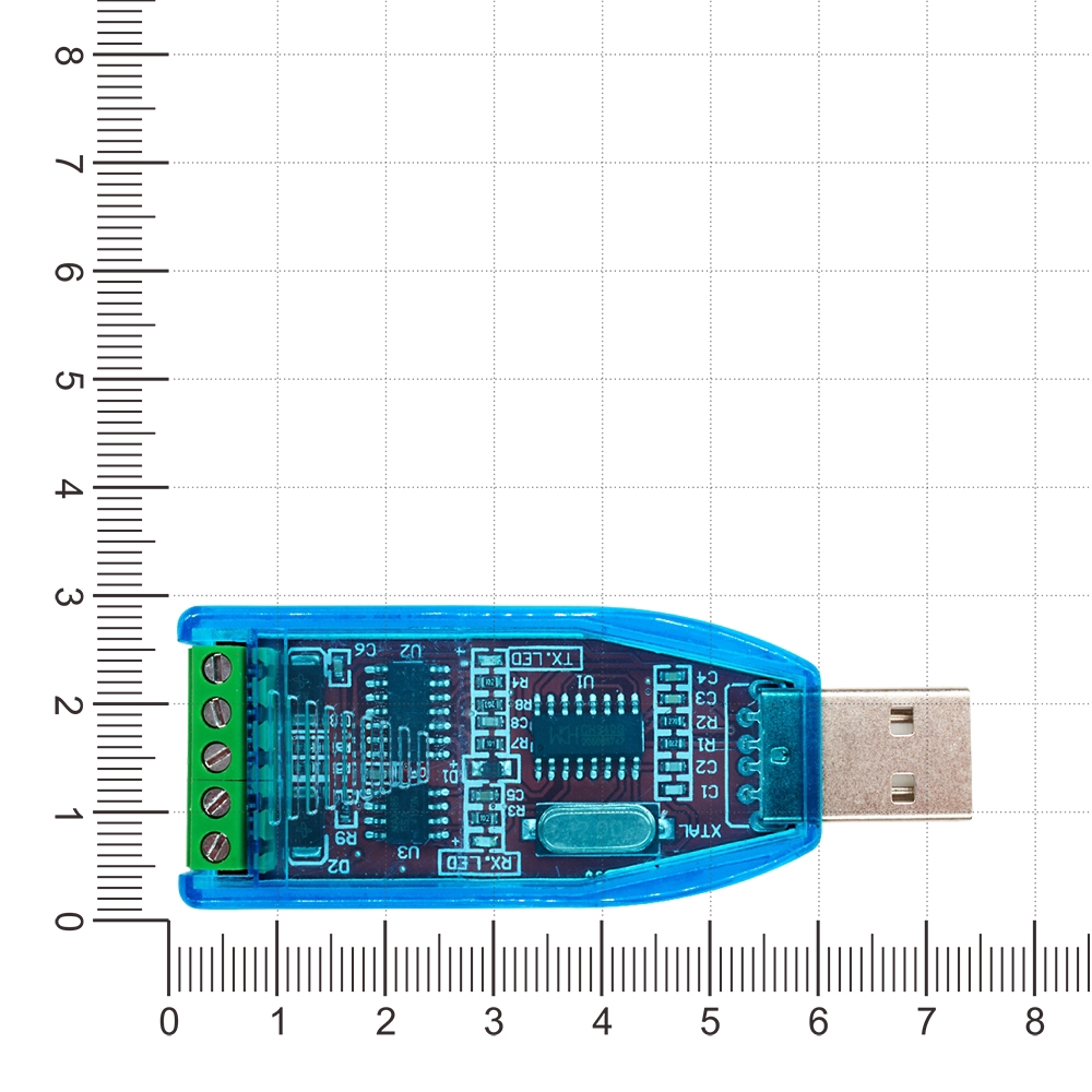 Đầu cắm chuyển đổi đầu USB sang RS485 kết nối RS-485 bảo vệ và nâng cấp