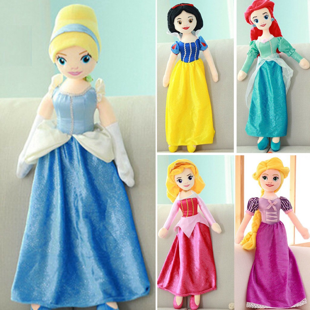DISNEY Búp Bê Công Chúa Rapunzel Nhồi Bông Mềm Đáng Yêu 55cm
