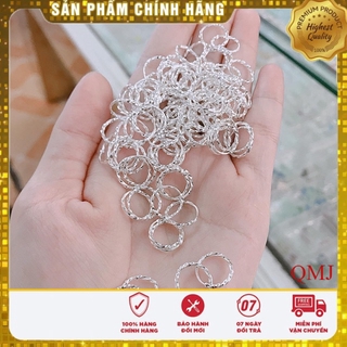 Nhẫn bạc nữ - Nhẫn QMJ bạc chuẩn sáng đẹp/ Bảo hành đổi trả 7 ngày miễn phí