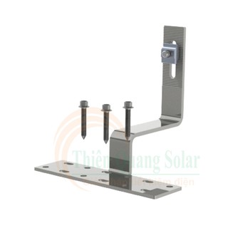Chân L mái ngói lắp đặt tấm pin năng lượng mặt trời
