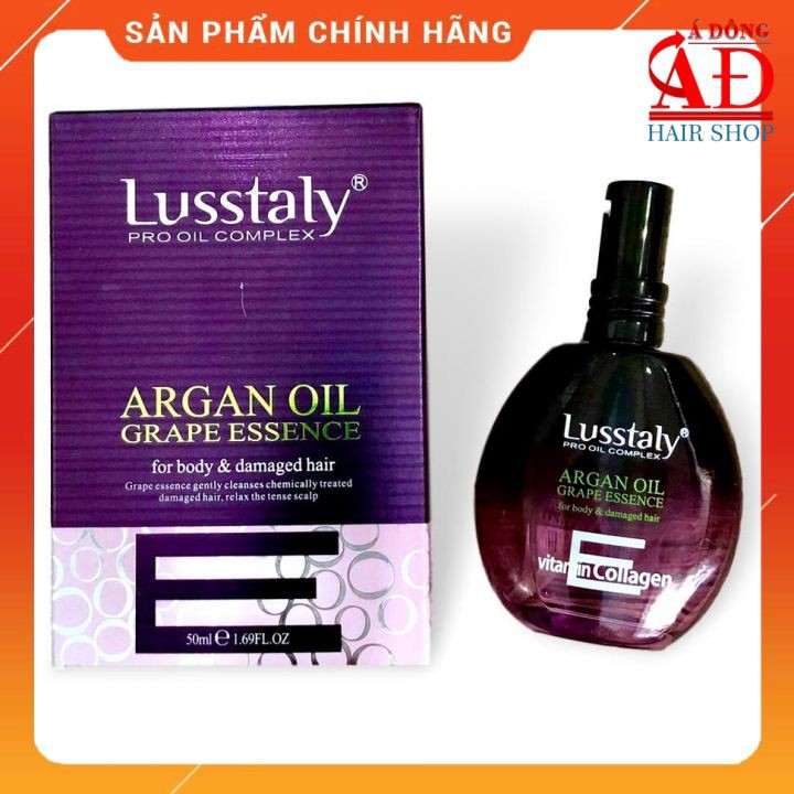 [Chính hãng] [Siêu rẻ] Tinh dầu dưỡng tóc Lusstaly Argan Oil 50ml