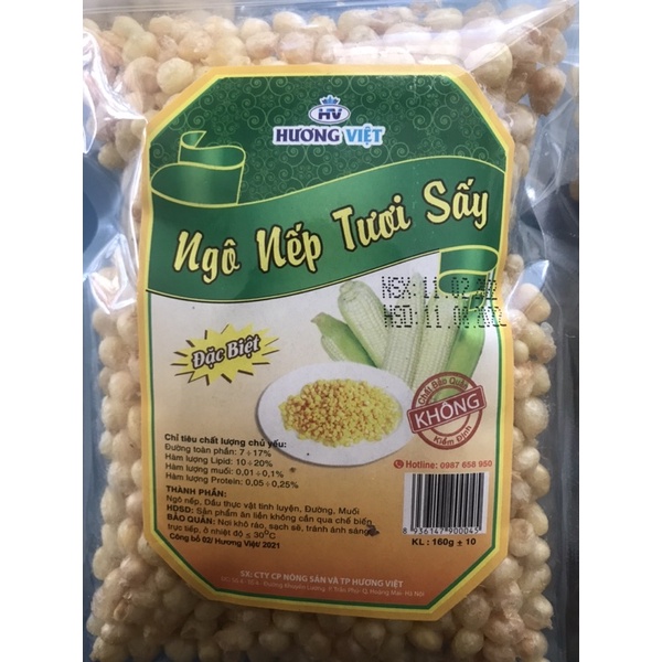 Ngô Nếp Non Tươi Sấy Giòn Loại Ngon 160g