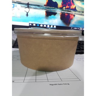 10 Hôp giấy tròn 14cm có nắp 7,5cm dùng nướng được