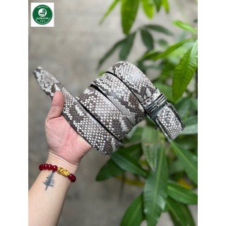 Dây Nịt Da Trăn  3,5cm CÁ SẤU GÒ VẤP