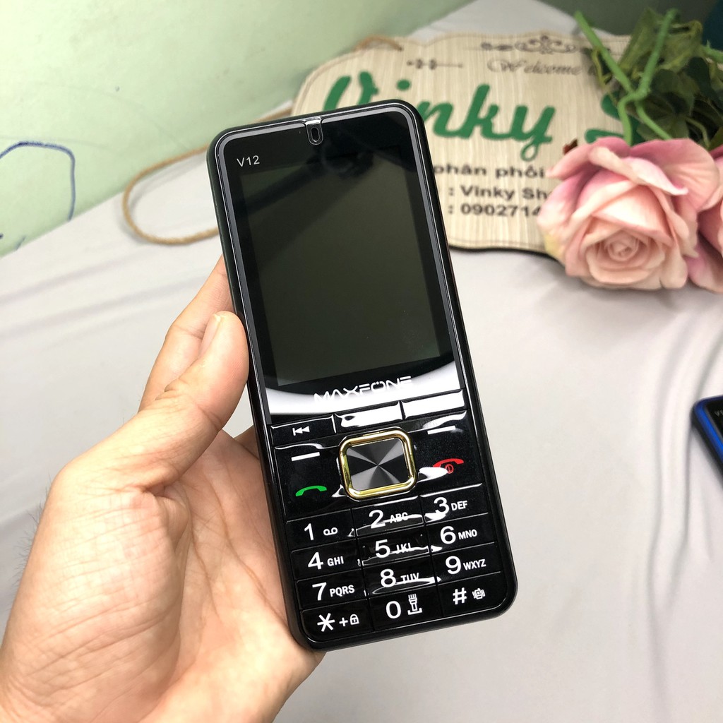 ĐIỆN THOẠI MAXFONE V12 4 SIM KIỂU DÁNG N7000 FULLBOX