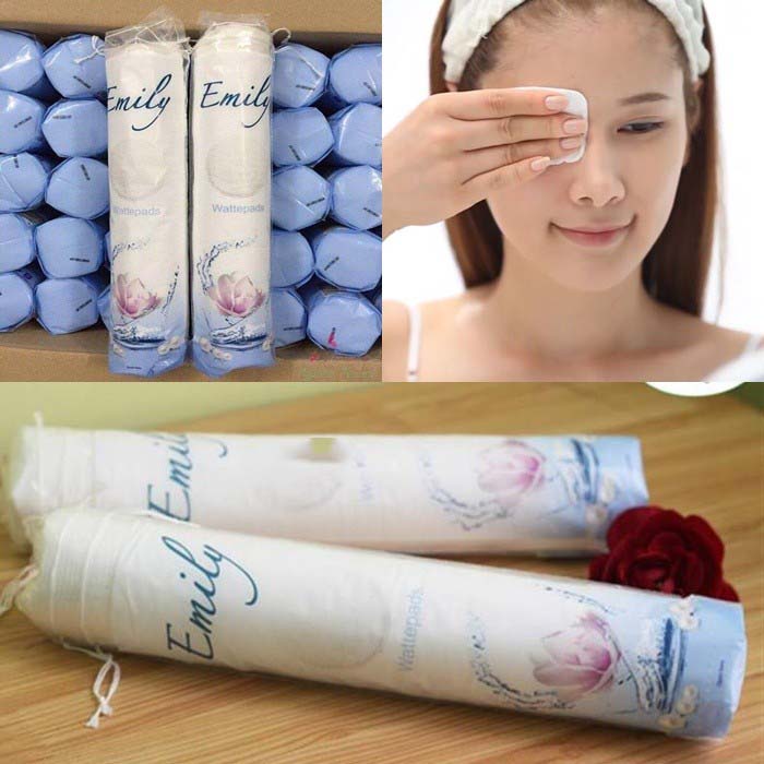 Bông tẩy trang emily gói 120 miếng