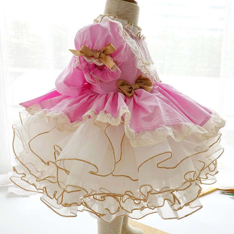 21 đầm công chúa phong cách Lolita phương Tây kiểu dáng mới cho bé gái