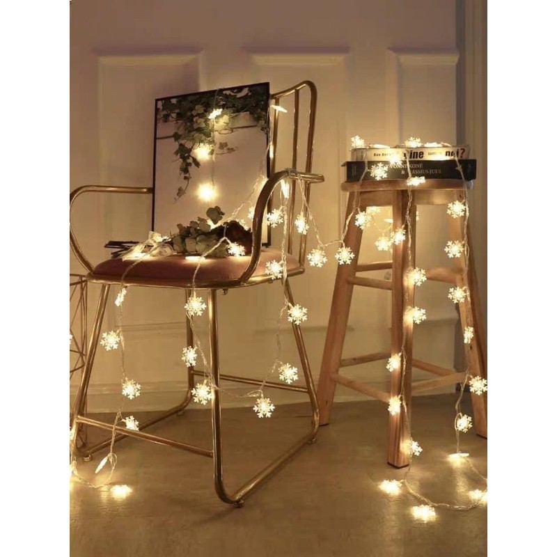 ĐÈN NHÁY BÔNG TUYẾT ( loại dài 3m- siêu xinh)