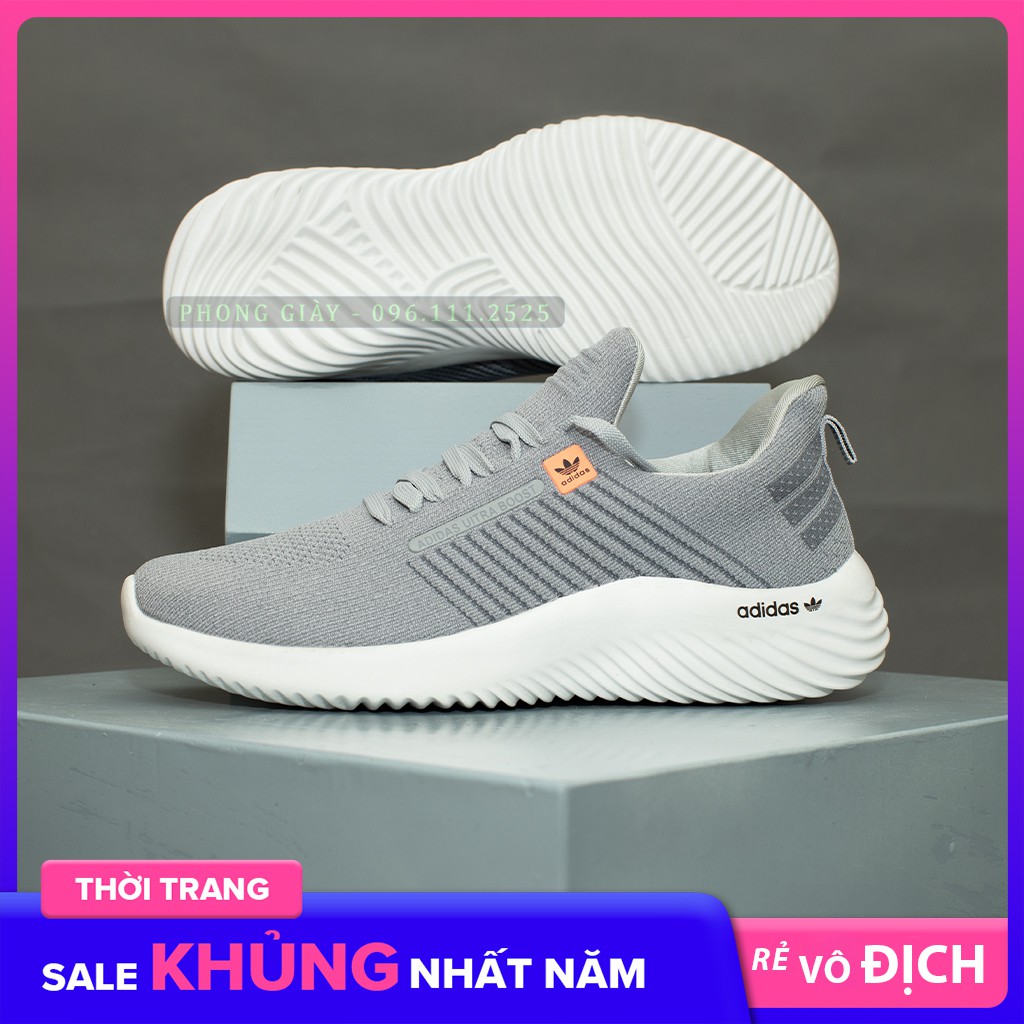 [Full box] Giày Sneaker Nam Giày Thể Thao Nam A30 Màu Ghi