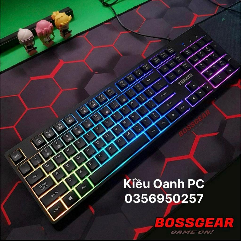 Combo Bàn Phím và Chuột Tomato S100 LED RGB Mới Bảo hành 12 Tháng