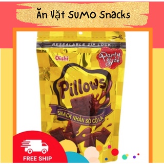 Snack Pillows Nhân Socola 45g/100g-Ăn Vặt Sumo Snack
