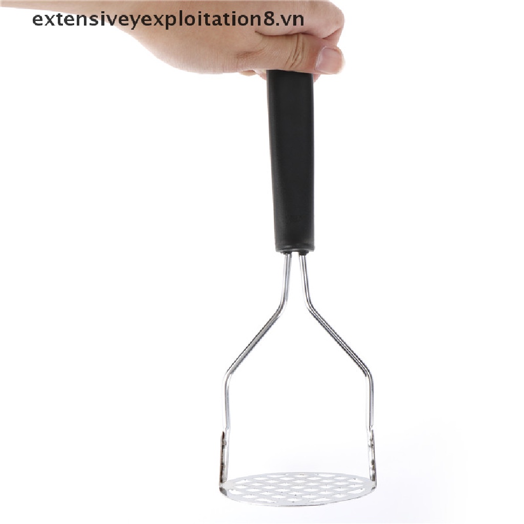 Dụng Cụ Nghiền Khoai Tây / Rau Củ / Trứng Bằng Inox Tiện Dụng Cho Nhà Bếp