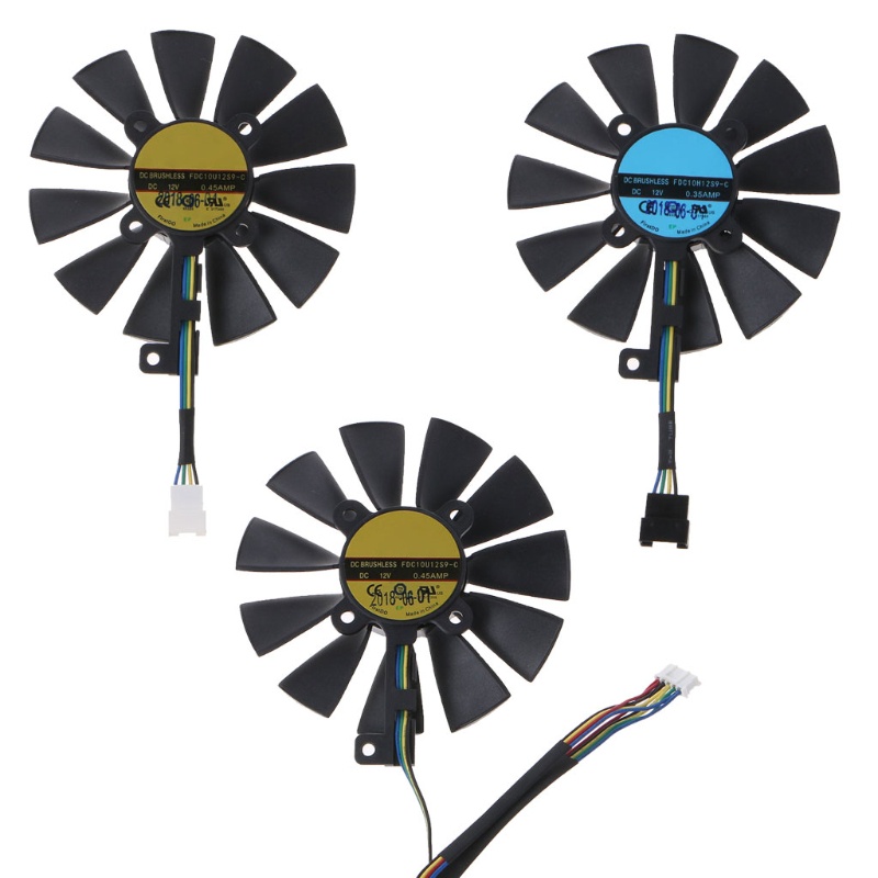 Quạt Tản Nhiệt Thẻ Đồ Họa 88MM FDC10U12S9-C Cho Gigabyte GTX 1050 1060 1070 960 RX 470 480 570 580