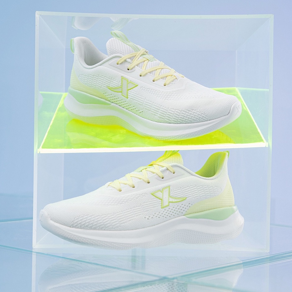 Giày Thể Thao Chạy Bộ Phối Lưới Thoáng Khí Gọn Nhẹ Chống Sốc Thời Trang 2022 Cho Nữ